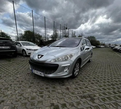 gdańsk Peugeot 308 cena 16900 przebieg: 129553, rok produkcji 2009 z Gdańsk